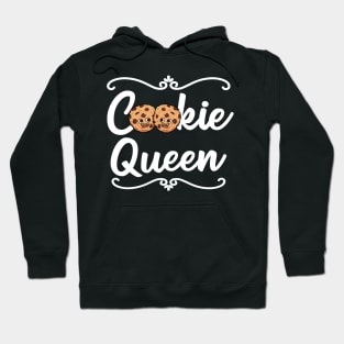 Cute Cookie Queen Baking Mom Gift Women Christmas Hoodie